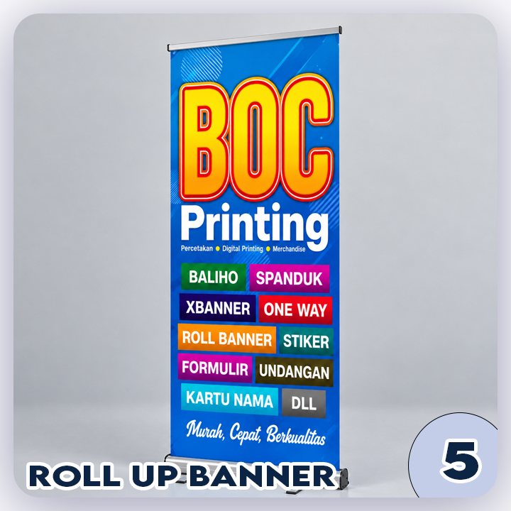 Roll up banner 80x200 cm + Albatros